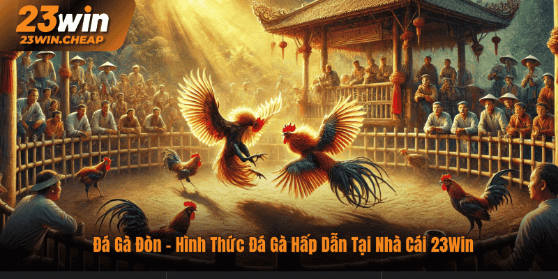 Đá Gà Đòn – Hình Thức Đá Gà Hấp Dẫn Tại Nhà Cái 23Win